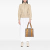 Gucci Large GG Canvas Bamboo Libeccio Tote Secondhand
