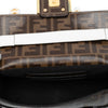 Fendi Mini Zucca Glazed Fabric Cage Baguette Satchel Secondhand