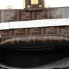 Fendi Mini Zucca Glazed Fabric Cage Baguette Satchel Secondhand