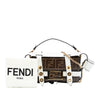 Fendi Mini Zucca Glazed Fabric Cage Baguette Satchel Secondhand