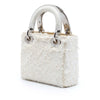Dior Mini Satin Embellished Lambskin Lady Dior Secondhand
