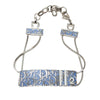 Dior Brass and Enamel Diorissimo Trotter 2 ID Plate Bracelet Secondhand