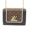 Louis Vuitton Monogram and Calfskin Twist MM Secondhand