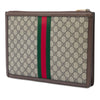 Gucci GG Supreme Web Ophidia Clutch Secondhand