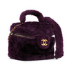 Secondhand Chanel Small Quilted Shearling Vanity Case