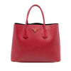 Prada Medium Saffiano Cuir Double Satchel Secondhand