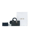 Dior Medium Denim Cannage Eyelet Lady D Joy Secondhand