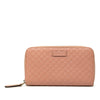 Gucci Microguccissima Zip Around Long Wallet Secondhand