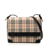 Burberry House Check Canvas Flap Crossbody Secondhand