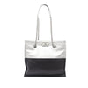 Chanel Large Bicolor Metallic Goatskin and Calfskin Boy Tote Secondhand