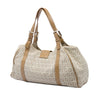 Fendi Zucchino Canvas Shoulder Bag Secondhand