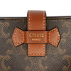 Celine Triomphe Coated Canvas Compact Wallet Secondhand
