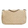 Chanel Small Micro Quilted Metallic Lambskin Coin Flap Secondhand