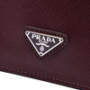 Prada Saffiano Push Lock Clutch Secondhand