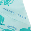 Secondhand Hermès Rayons X Carriage Silk Twilly Scarf
