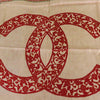 Secondhand Chanel CC Camellia Silk Scarf