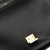 Celine Medium Tricolor Calfskin and Canvas Trapeze Satchel Secondhand