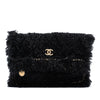 Chanel Paris Cosmopolite Tweed Fringe Clutch Secondhand