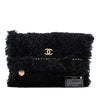 Chanel Paris Cosmopolite Tweed Fringe Clutch Secondhand