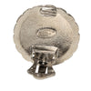 Chanel CC Brass Round Clip On Earrings Secondhand