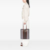 Burberry TB Monogram E-Canvas Stripe Vertical Tote Secondhand