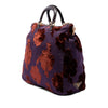 Secondhand Prada Floral Velluto Jacquard Convertible Tote