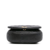 Chanel Mini Quilted Calfskin Coco Mail Clutch with Chain Secondhand