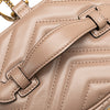 Gucci GG Marmont Round Matelasse Leather Backpack Secondhand