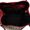Burberry Small Haymarket Check Canvas and Leather Canterbury Tote Secondhand