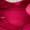 Burberry Small Haymarket Check Coated Canvas and Calfskin Canterbury Bow Tote Secondhand
