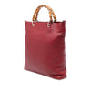 Gucci Tall Leather Bamboo Shopper Tote Secondhand
