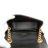 Secondhand Saint Laurent Small Patent Monogram Tortoiseshell Vicky Chain Bag