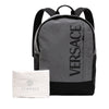 Versace Nylon Logo Print Backpack Secondhand