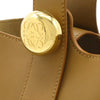 LOEWE Mini Leather Pebble Bucket Bag Secondhand