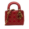 Dior Mini Lambskin Cannage Studded Supple Lady Dior Secondhand