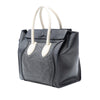 Celine Mini Embossed Calfskin Luggage Tote Secondhand