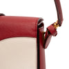 Prada Bicolor Saffiano Turnlock Satchel Secondhand