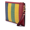 Gucci Baiadera Canvas Striped Clutch Secondhand