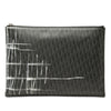 Dior Homme Printed Diorissimo Coated Canvas Zip Clutch Secondhand