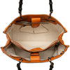 Gucci Medium Calfskin Bamboo Shopper Satchel Secondhand