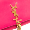 Secondhand Saint Laurent Medium Smooth Calfskin Classic Monogram Kate Tassel Crossbody