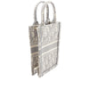 Dior Mini Oblique Canvas Vertical Book Tote Secondhand