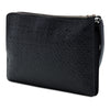 LOEWE Embossed Anagram Calfskin Repeat Double Flat Pouch Secondhand