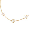 Dior Gold Plated CD Mother of Pearl Destiny Necklace Secondhand