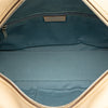 Ferragamo Leather Gancini Pleated Handbag Secondhand
