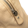 Ferragamo Leather Gancini Pleated Handbag Secondhand