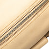 Ferragamo Leather Gancini Pleated Handbag Secondhand