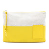LOEWE Repeat Anagram Jacquard and Leather Oblong Pouch Secondhand