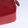 Chanel Vintage Front Pocket Camera Bag Quilted Lambskin