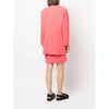 Chanel Salmon Pink Wool Dress Suit - '80s Second hand